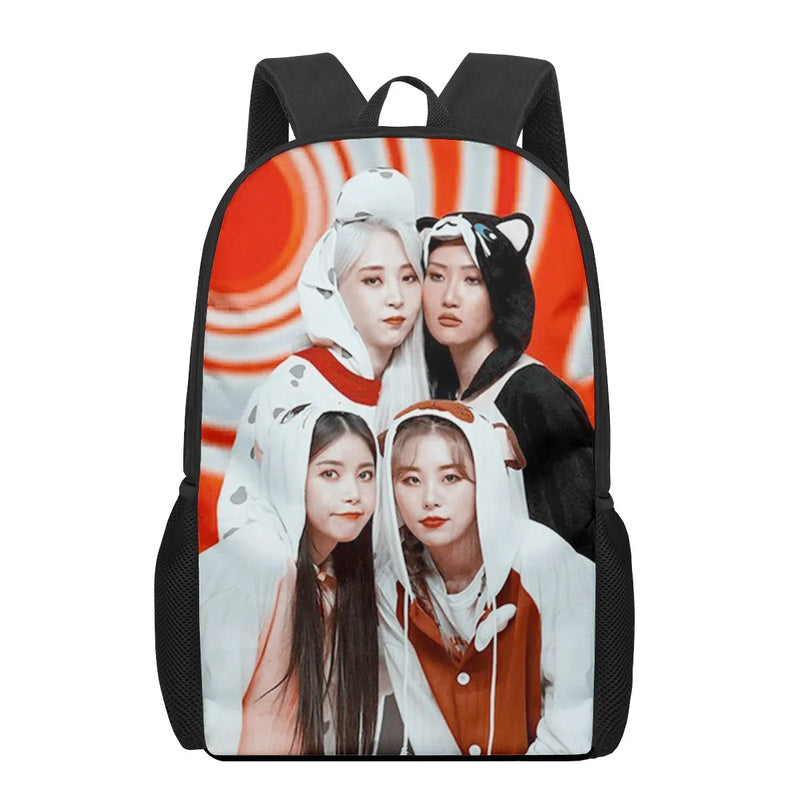 MAMAMOO KPOP Girl 3D Printing Schoolbags for Girls Boys Kids