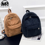 Girls' Corduroy School Backpack