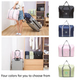 Large Capacity Folding Travel Bags Waterproof Oxford Cloth Carry-On Luggage