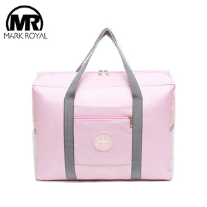 Large Capacity Folding Travel Bags Waterproof Oxford Cloth Carry-On Luggage