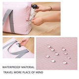 Large Capacity Folding Travel Bags Waterproof Oxford Cloth Carry-On Luggage