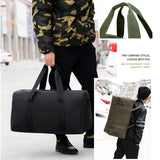 Men Canvas Travel Luggage Bags Tote Large Capacity Male Crossbody Bag