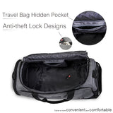 Waterproof Anti-Theft Travel Duffle Bag Large Capacity
