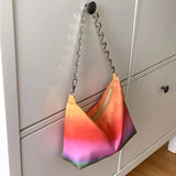 MBTI Women Shoulder Bag Nylon Casual Underarm High Purse
