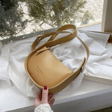 MBTI Women's Shoulder Bag PU Leather Handbag Underarm Bag