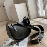 MBTI Women's Shoulder Bag PU Leather Handbag Underarm Bag