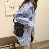 MBTI Style Leather Shoulder Bag for Women - All-match Handbag