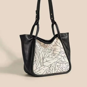 MBTI Tote Bags: Large Capacity Handbag Graffiti Print Shoulder Bag