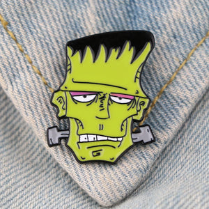 Halloween Horror Movie Enamel Pin Brooch for Clothes Backpack Badges