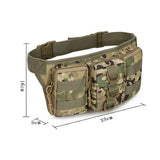 MEGE KNIGHT Camo Triple Pockets Tactical Bag