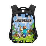 16 Inch Children School Bags Cartoon Anime Print Large Primary Bookbags Backpack
