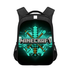 16 Inch Children School Bags Cartoon Anime Print Large Primary Bookbags Backpack