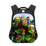 16 Inch Children School Bags Cartoon Anime Print Large Primary Bookbags Backpack
