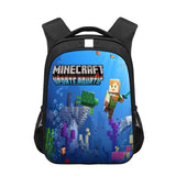 16 Inch Children School Bags Cartoon Anime Print Large Primary Bookbags Backpack