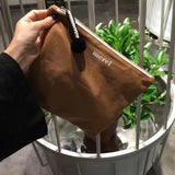 Canvas Purse Bags Women Clutch Large Capacity Hand Bag