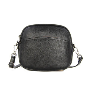 Women's Small Leather Crossbody Bag, Shoulder Messenger Phone Purse