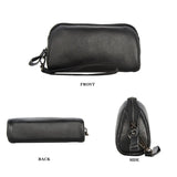 Women Long Wallet Leather Zipper Purse Bag Large Capacity Wristlet Clutch Bags