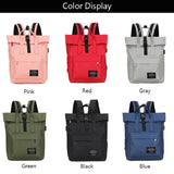 Canvas Laptop Backpack with USB Charging Port for Women
