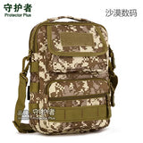 MOLLE Man Messenger Bag Army Green Wolf Brown A3180
