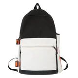 Panelled Oxford Waterproof School Bags Preppy Style Unisex Backpack