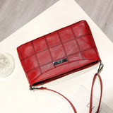 Women Splicing Block Small Square Bag PU Leather Casual Shoulder Bags