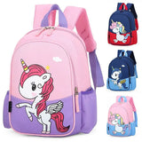 Unicorn Girl Bookbag Schoolbag 6-12 Years Waterproof Kids Backpack