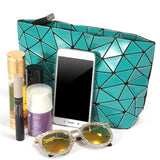 MS3116 Geometric Chain Leather Shoulder Messenger Bag