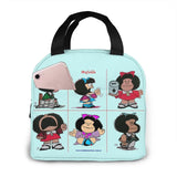 Mafalda Lunch Bag Insulation Waterproof Picnic Cooler Bag