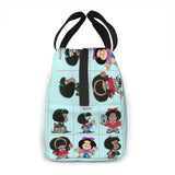 Mafalda Lunch Bag Insulation Waterproof Picnic Cooler Bag