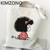 Mafalda Shopping Bag - Reusable Cotton Jute Bag
