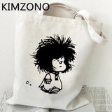 Mafalda Recycle Cotton Tote Bag Handbag