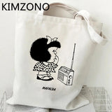 Mafalda Recycle Cotton Tote Bag Handbag