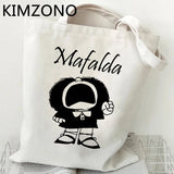 Mafalda Recycle Cotton Tote Bag Handbag