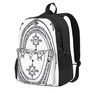 Magical Circle Of King Solomon Big 1 Backpacks Men's Backpacks Bags For Women