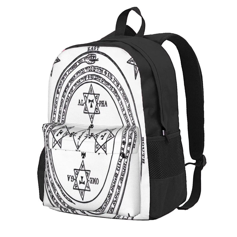 Magical Circle Of King Solomon Big 1 Backpacks Men's Backpacks Bags For Women