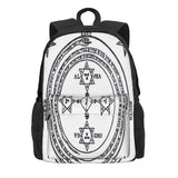Magical Circle Of King Solomon Big 1 Backpacks Men's Backpacks Bags For Women