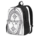 Magical Circle Of King Solomon Big 1 Backpacks Men's Backpacks Bags For Women