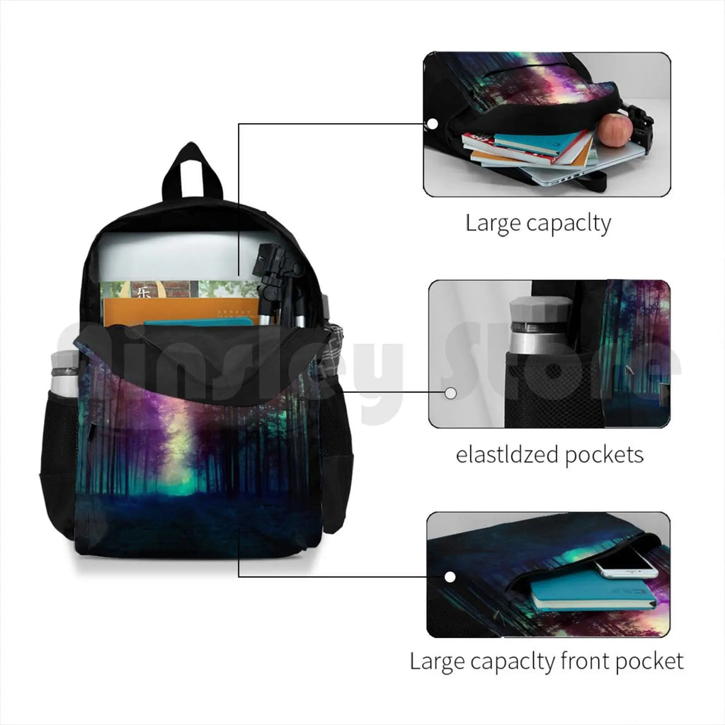 Magical Forest Outdoor Hiking Backpack Riding Climbing Sports Bag