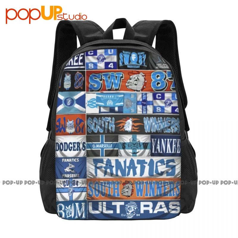 Tributo Ultras Olimpique Marsiglia Marseille Backpack