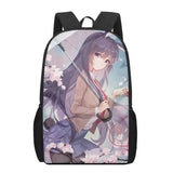 Mai Sakurajima 3D Printing School Bag for Boys Girls Kids
