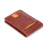 RFID Blocking Bifold Leather Wallet for Men