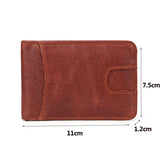 RFID Blocking Bifold Leather Wallet for Men