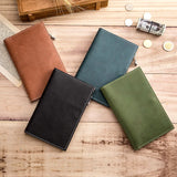 Leather Passport Cover Travel Passport Holder Bag Passport Case Wallet