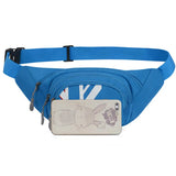 Colorful Fanny Pack Unisex Waist Bag Zipper Pouch Sports Waterproof