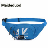 Colorful Fanny Pack Unisex Waist Bag Zipper Pouch Sports Waterproof