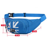 Colorful Fanny Pack Unisex Waist Bag Zipper Pouch Sports Waterproof