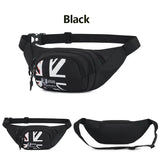Colorful Fanny Pack Unisex Waist Bag Zipper Pouch Sports Waterproof