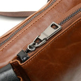 Men Waist Bag Casual Chain Bananka Bags Zipper Chest Fanny Pack