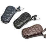 Crocodile Pattern Key Wallet Holder Leather Key Case Key Bag