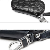 Crocodile Pattern Key Wallet Holder Leather Key Case Key Bag